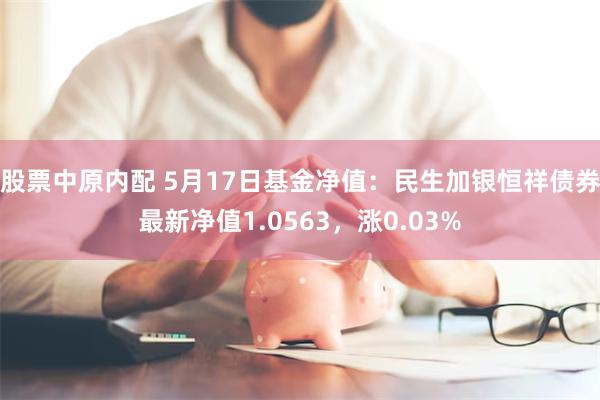股票中原内配 5月17日基金净值：民生加银恒祥债券最新净值1.0563，涨0.03%