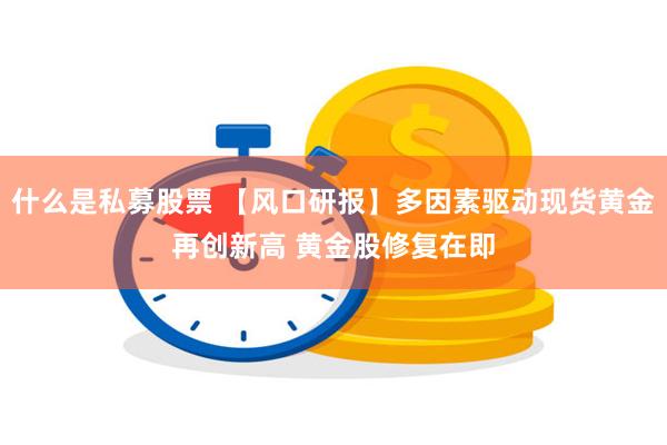 什么是私募股票 【风口研报】多因素驱动现货黄金再创新高 黄金股修复在即