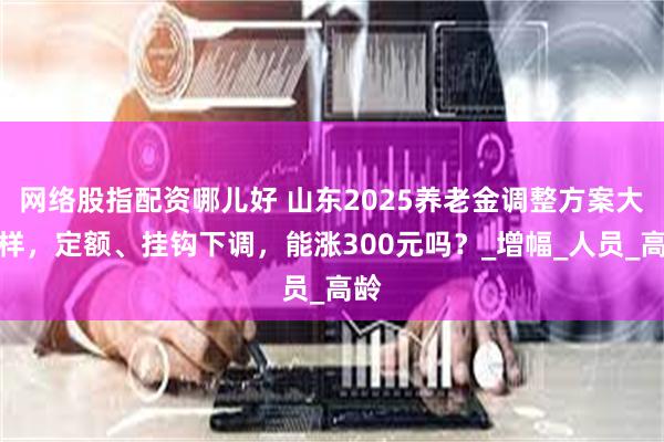 网络股指配资哪儿好 山东2025养老金调整方案大变样，定额、挂钩下调，能涨300元吗？_增幅_人员_高龄
